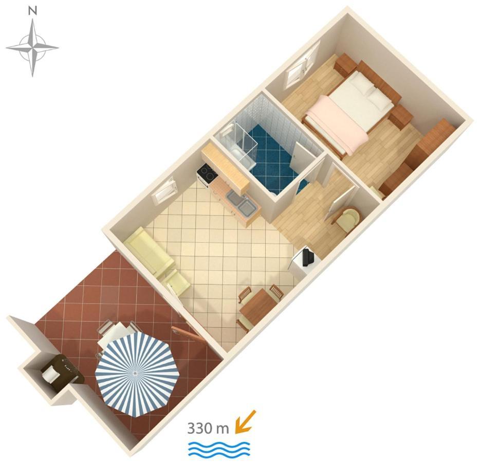 Apartments With A Parking Space Jadranovo, Crikvenica - 5533 Bagian luar foto